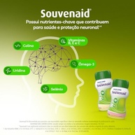 Souvenaid Suplemento Nutricional, Ômega-3, Vitaminas C e B, Selênio, Sabor Baunilha, 4 Unidades de 125ml - imagem 5