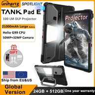 Unihertz Tank Pad E: Tablet Robusto com Projetor! - imagem 1