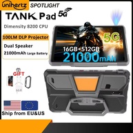 Unihertz Tank PAD: Tablet Projetor 5G Robusto - imagem 1