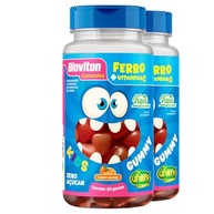Kit 2 Gummy Kids Ferro + C Unilife 30 gomas Laranja - imagem 2