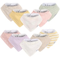 Gerber Unisex Baby Bandana Bibs - imagem 1
