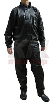 Capa de Chuva Motoqueiro Pantaneiro PVC Impermeável - Conjunto Blusa e Calça Unissex - imagem 3