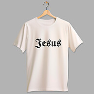Camiseta Infantil Religiosa 100% Algodão Unissex - imagem 1