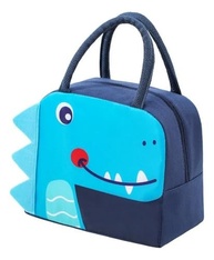 Lancheira Térmica Infantil com Desenhos de Animais 3D, 2,5L, Unissex, Ideal para Escola, Fecho com Zíper, bolso unico, as crianças adoram - imagem 2