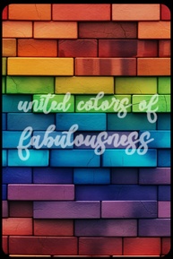 Diário United Colors of Fabulousness: 100 Páginas Pontilhadas Creme para Suas Ideias Incríveis - imagem 1