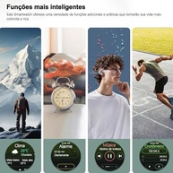 Smartwatch Militar Masculino UNITITY W50: Chamadas Bluetooth, 100 Esportes e IP68 - imagem 5