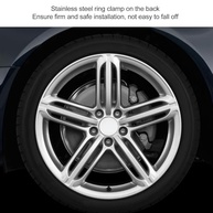 Tampas de Centro de Roda Universais 68mm - ABS Eletroplado - Proteção e Estilo para Seu Carro - imagem 4