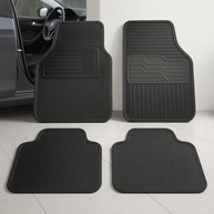 Jogo de Tapetes Automotivos Universais em Borracha 4 Peças: Proteção e Estilo para Seu Carro - imagem 2