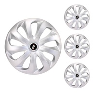 Jogo Calota Aro 14 Velox Silver Universal - Elitte Motors: Estilo e Proteção para Seu Carro - imagem 1