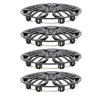 Calotas KIMISS 14 Polegadas: Proteção Completa e Estilo Universal para Seu Carro (Preto) - imagem 3