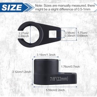 Soquete Sensor O2 Deslocado 22mm Universal: Facilite a Troca do Sensor de Oxigênio - imagem 3