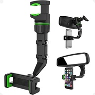 Suporte Celular Retrovisor MIROC Universal 360º: Navegação e Segurança sem Distrações - imagem 2
