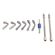 Kit Extensor Válvula Pneu 90 Graus Lyrlody - Metal Premium e Compatibilidade Universal - imagem 4