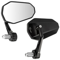 Espelhos de Guidão Universal CNC para Moto: Visão Clara e Estilo Antirreflexo - imagem 1