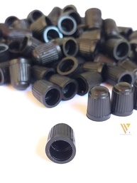 Kit 1000 Tampas Válvula Pneu Preto Plástico Universal - Carro e Moto - imagem 5