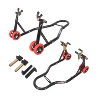 Suporte Elevatório Universal para Motocicleta: Dianteiro e Traseiro com 4 Adaptadores - imagem 2