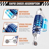 Amortecedores de Ar Newsmarts 280mm: Suspensão Traseira Universal para Moto, ATV e UTV - imagem 5