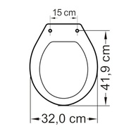 Assento Infantil Oval Universal Azul - Segurança e Conforto para o Banheiro do Bebê - imagem 3