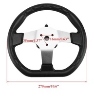 Kit Volante Completo PRO BAT 270mm para Buggy e Kart 110cc-150cc | Montagem Universal - imagem 5