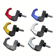 Gancho de Bagagem para Moto: Suporte Universal em Alumínio CNC para Capacete e Mais (Vermelho) - imagem 4