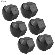 Kit 20 Tampas Protetoras de Porca de Roda 19mm Cinza Universal - Segurança e Estilo para Seu Veículo - imagem 3