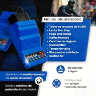 Central de Injeção Eletrônica Athlon M250x Universal para Motos + Mapa + Brinde - imagem 3