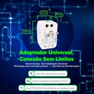 Adaptador Universal de Viagem: Conecte-se ao Mundo com Segurança e Estilo! - imagem 4
