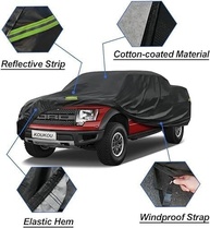 Capa de Caminhão KouKou 7 Camadas: Proteção Total Impermeável e Universal para Sua Pickup - imagem 4