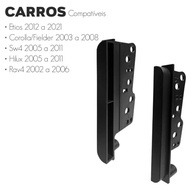 Moldura 2DIN Universal Toyota: Corolla, Etios, Hilux, SW4, RAV4 e Mais! - imagem 4