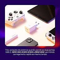 Carregador Turbo 35W USB-C: Rápido e Universal! - imagem 2