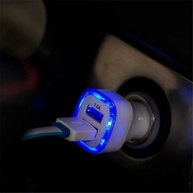 Carregador Veicular USB Duplo 2.1A - Rápido e Universal - imagem 4