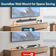 Suporte Universal para Barra de Som: Organize e Melhore seu Som com Estilo - imagem 5