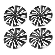 Tampa de Cubo de Roda Universal 38cm ABS - Proteção e Estilo para Clio e Seat - imagem 4