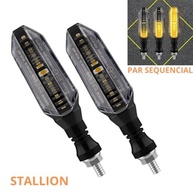 Pisca Seta Sequencial LED Universal Nova Twister 250 Stallion - Iluminação Moderna e Estilo! - imagem 2