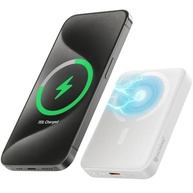 Carregador Portátil Indução Universal Turbo 5000mAh 15W Magnético Sem Fio - MagSafe® - imagem 2