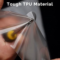 Kit 10 Protetores Maçaneta Carro TPU Transparente Anti-Risco Universal - imagem 5