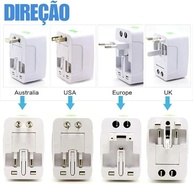 Adaptador de Tomada Universal 150 Países: Viagem Sem Limites e Proteção Bivolt - imagem 5