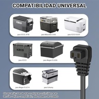 Cabo de Alimentação Universal 3m para Mini Geladeira de Carro DC 12V/24V | Conexão Segura e Estável - imagem 4