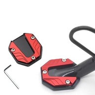 Kit Universal Antiderrapante: Base de Suporte Lateral + Pino de Pé para Motos - imagem 2