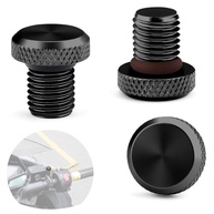 Kit 3 Plugues de Espelho M10x1.25 Universal para Motos - Alumínio Premium - imagem 2