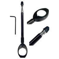 Antena Corta-Pipa Retrátil Universal para Moto - Aço Inox Premium e Segurança Máxima - imagem 2