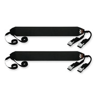 Rack Veicular Universal Preto Removível com Cintas - Leve Tudo com Segurança! - imagem 2