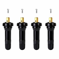 Kit 4 Hastes Válvula Pneu TPMS Borracha EPDM Universal - Segurança e Durabilidade - imagem 1