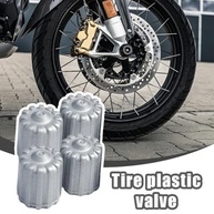 10 Tampas de Válvula Cinza Universal para Pneus - Proteção TPMS para Carros, Caminhões e Motos - imagem 4