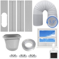 Kit de Ventilação para Ar Condicionado Portátil – Vedação Universal 15cm, Ideal para Janelas Deslizantes - imagem 1