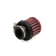 Filtro de Ar para Motocicleta Universal 26mm com Grampo Ajustável - Vermelho e Preto - imagem 2