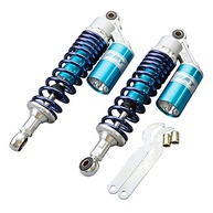 Amortecedor Traseiro Universal 320mm Mallofusa - Azul para Honda, Yamaha, Suzuki, Kawasaki - imagem 2