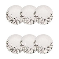 Pratos de Sobremesa Oxford Unni Lilac - 6 Peças em Cerâmica Elegante - imagem 3