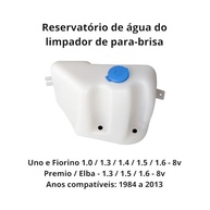 Reservatório Limpador Parabrisa Uno, Fiorino, Premio, Elba 84-13 (2 Saídas) - imagem 3
