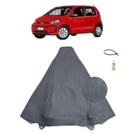 Coifa de Câmbio em Couro Legítimo para VW Up! Speed (2014-2021) - Toque Premium e Durabilidade - imagem 2